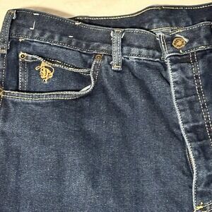 Vintage 70's Kenny Rogers Western Collection Men's Blue Jeans Size 38 Karmen